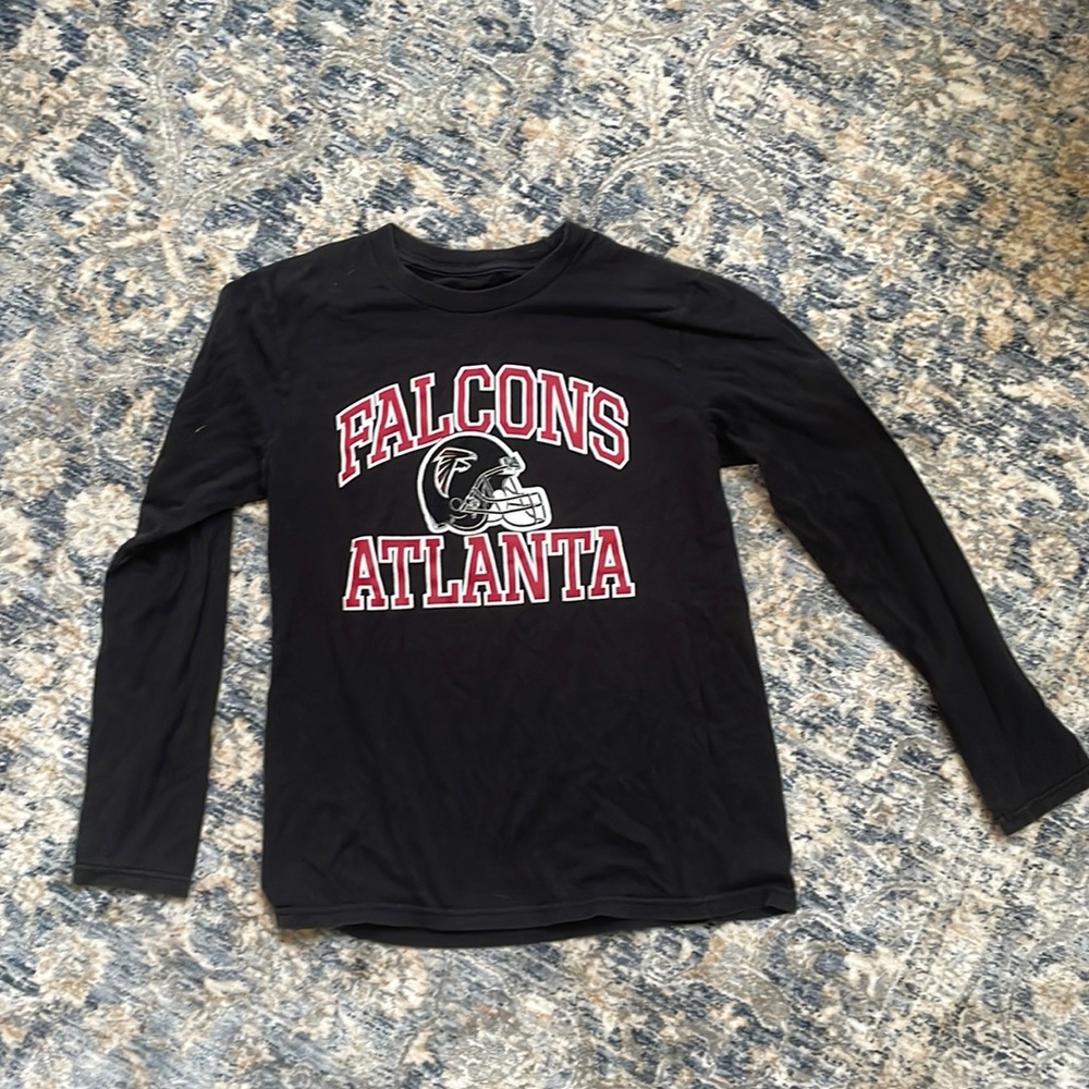 Black Falcons T-Shirt. Size L in Kids.